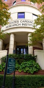 Exterior of Thurmond/Gazes Research Building