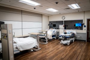 Room inside the Healthcare Simulation Center